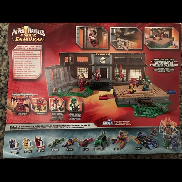 Mega Blocks/Lego Power Ranger Samurai Building - Picture 4 of 7
